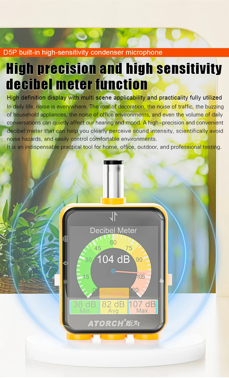 ATORCH D5P Touchscreen DC5.5 Tester DC 4.5-80V 12A Digital Voltmeter Amperemeter Wattmeter Batteriekapazität Leistungsanalysator Monitor – Detail 11