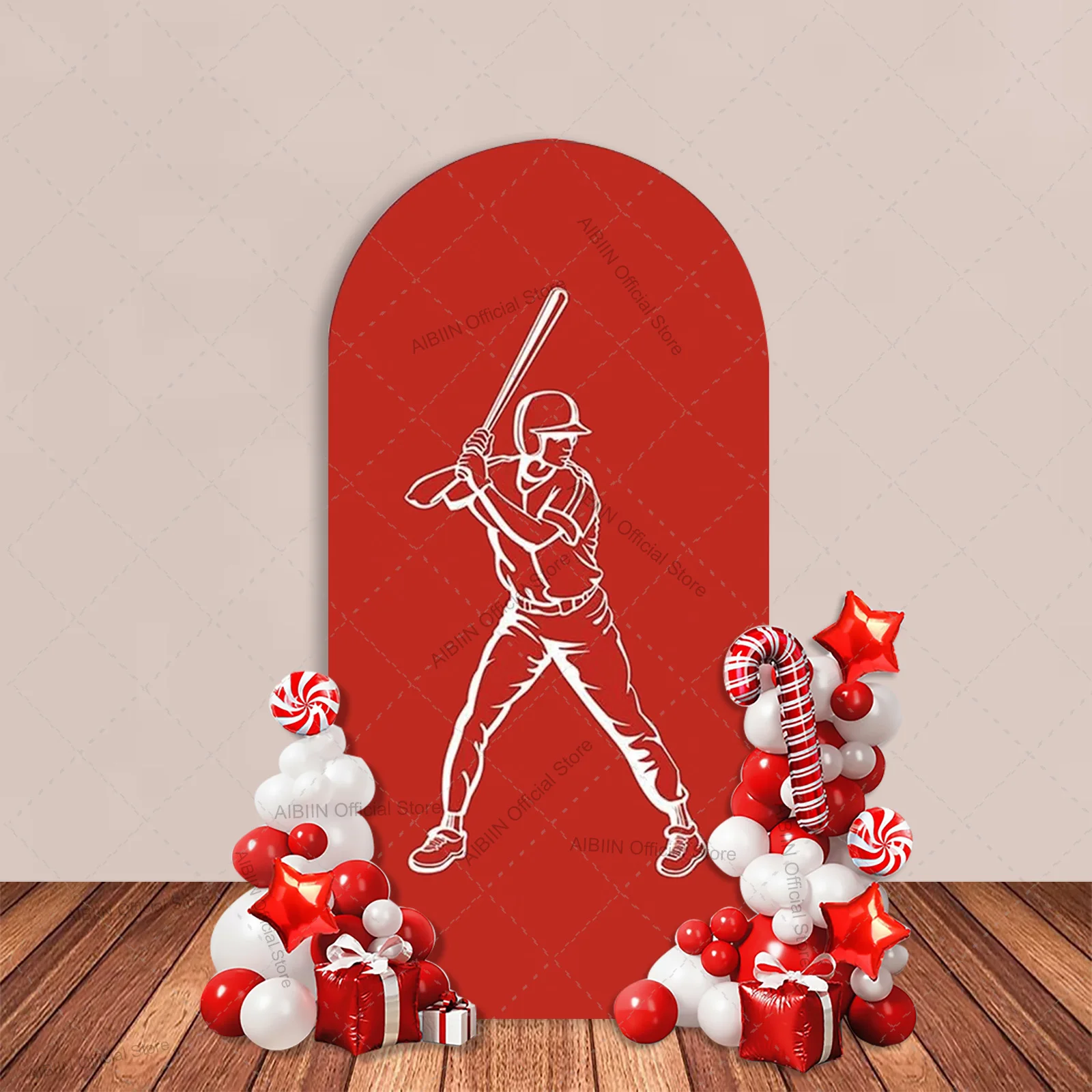 Baseball Theme Birthday Arch B - đánh giá và giá Photography Sport