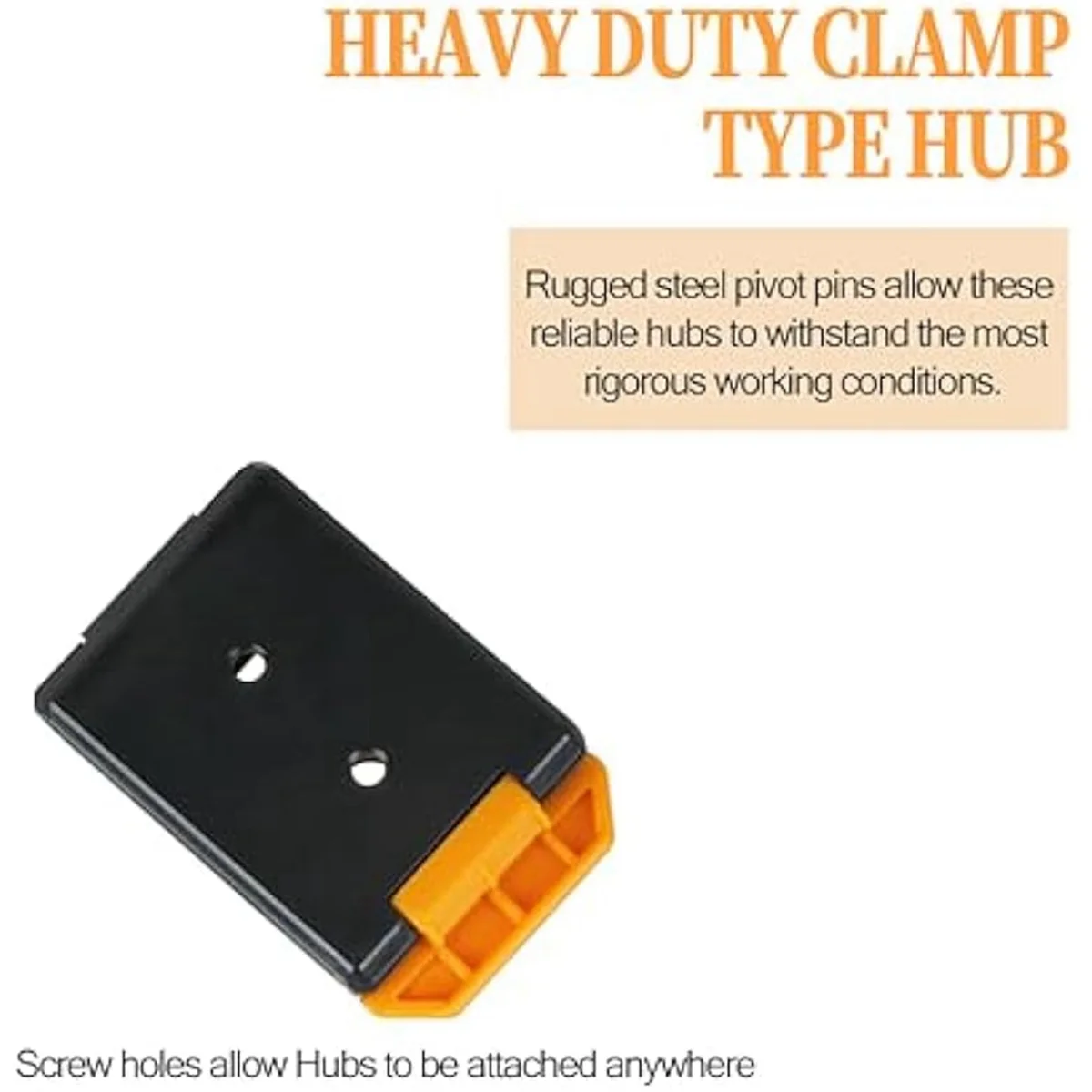 

ABXHH 6pcs Clip Tech Hubs for TOU-CT ClipTech Pouches,Tool Belt Clip Fits for Models TOU-CT-150 TB-CT-150SP