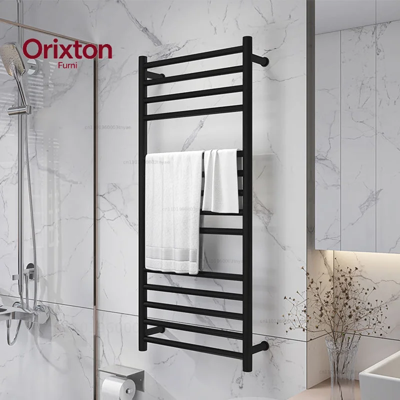 520*1100*120mm  Electric Towel Rack 304 Stainless Steel Temperature&Time Control Smart Heated Towel Rail Towel Warmer 110V/220V