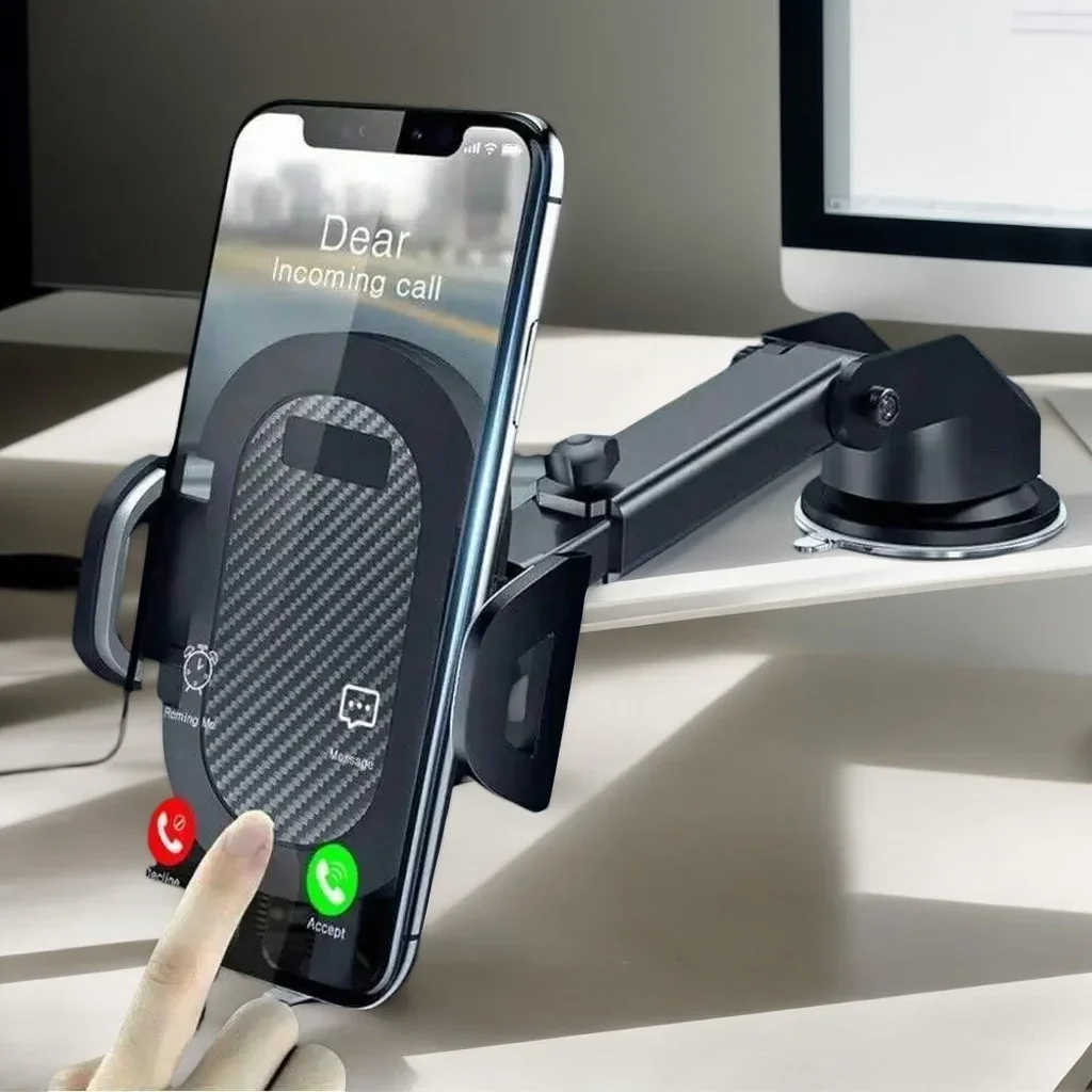 

1 шт. навигационный кронштейн для приборной панели автомобиля — крепление на присоске или вентиляционное отверстие для поддержки мобильного телефона