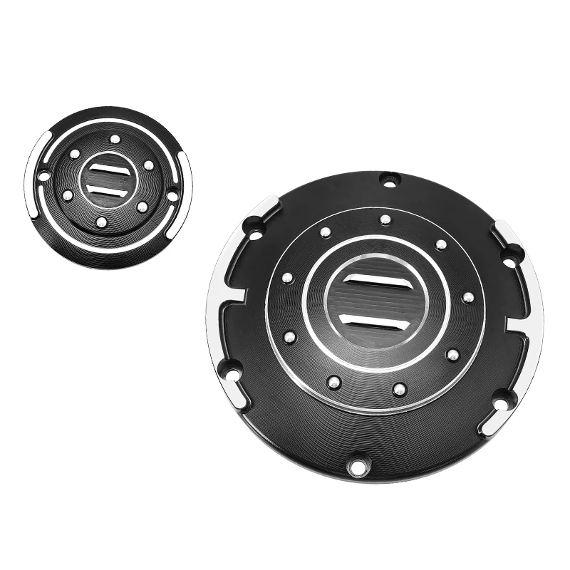 New Style Motorcycle Derby Timer Clutch Timing Covers Master Cylinder Inspection Cover For Harley Sportster XL 883 1200 72 48