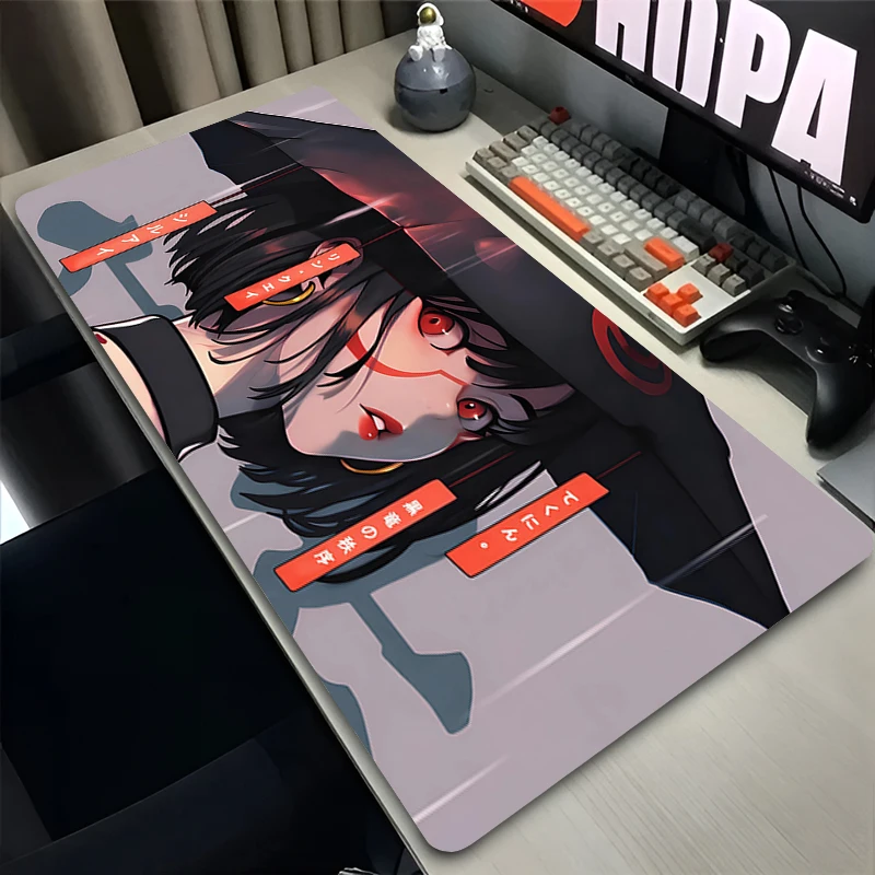 

Mouse Pad PC Non Slip Rubber Mousepad Laptop Gamer Cabinet HD Keyboard Pad Office Computer Gaming Devil Oni Mask Desk Mouse Mat