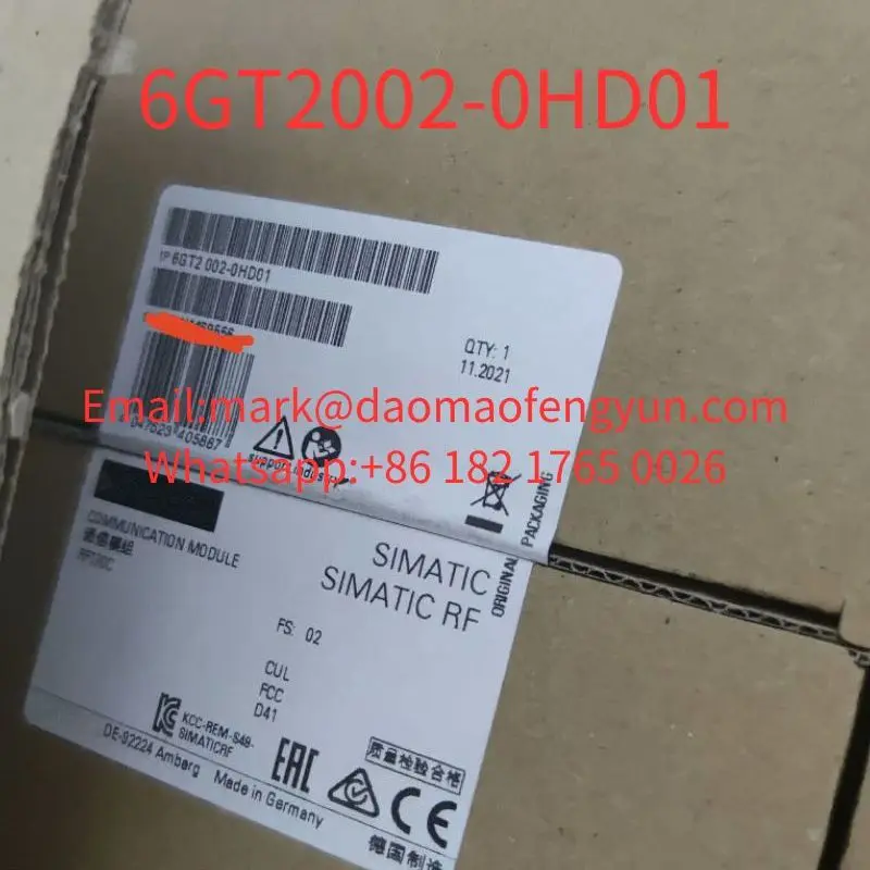 6GT2002-0HD01 6GT2002-1HD01 العلامة التجارية الجديدة وحدة الاتصالات RFID RF170C للتركيب في ET 200pro