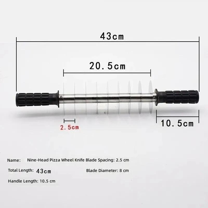 for Manual Stainless Steel Roller Knife Fritters Cutter for Cutting Fritters Manual Cutting Tools for Kitchen Baking