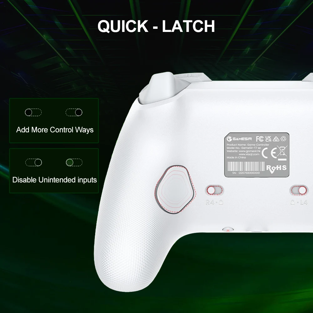 وحدة تحكم سلكية من Gamesir G7 SE Gamepad XBOX لأجهزة الكمبيوتر XSX وXSS وXbox One Hall Effect Joystick G7se #3