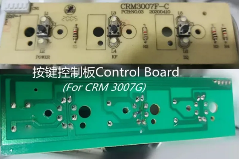 Gemilai Spare Part Button Contarol Panel for Gemilai Machine CRM-3006/ CRM-3007/CRM 3605/3145/3131/ASSY Accessory Parts