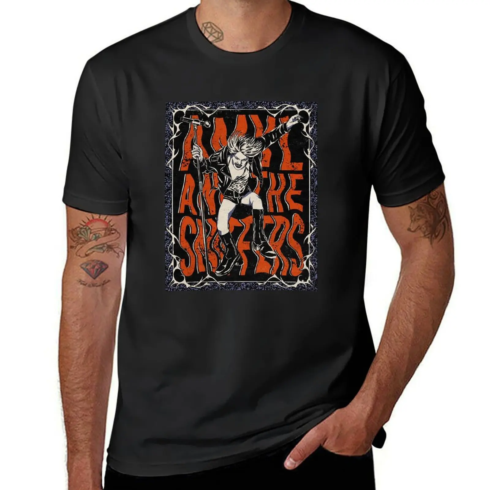 Amyl And The Sniffers 2023.Sniffers.Amly.And Sniffer.2023.2024 T-Shirt cute tops sublime t shirts for men