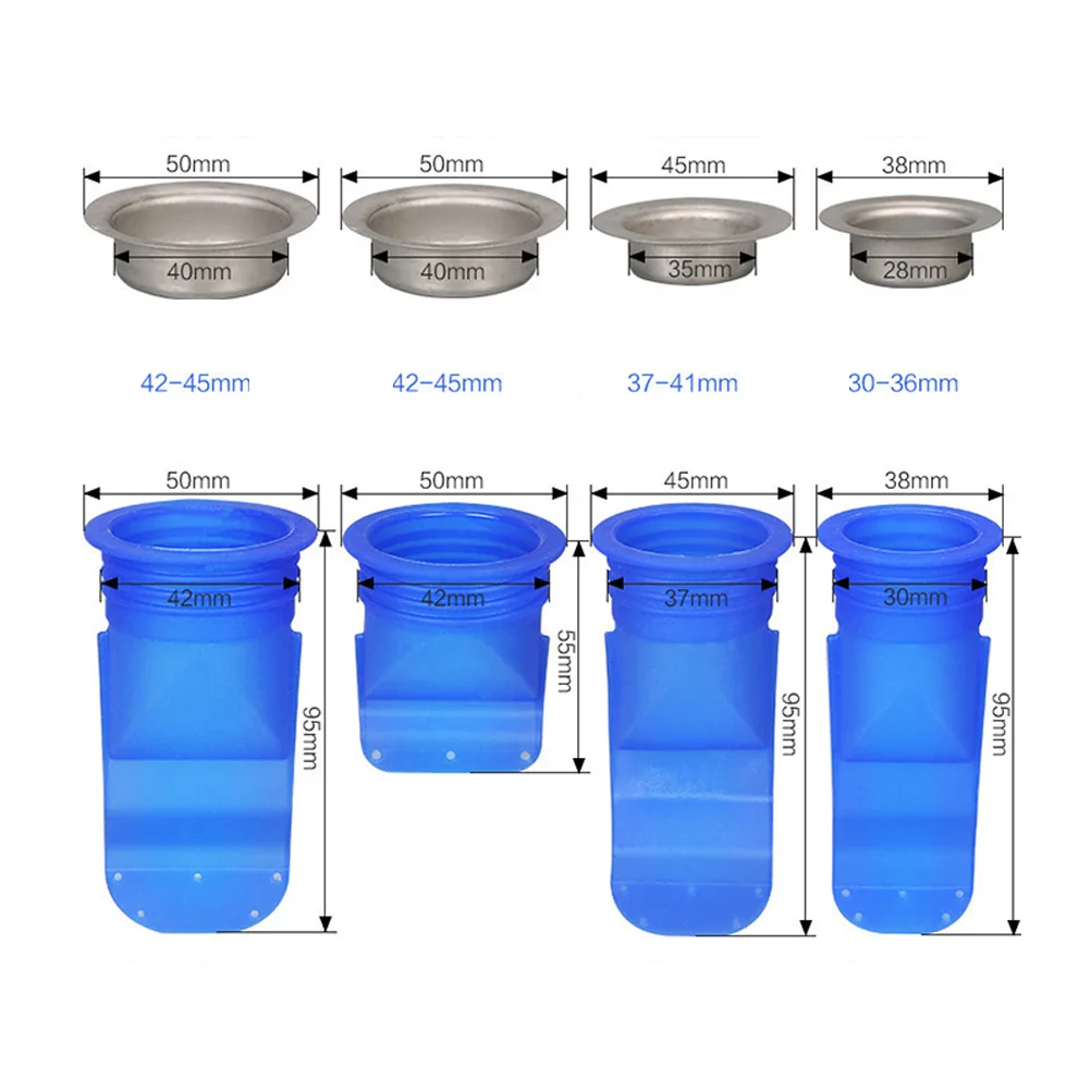 

1Pcs Floor Drain Seal Core Silicone Odor-Resistant Backflow Preventer Deodorant Sewer Bathroom Water Drain Inner Core