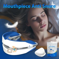 Protège-dents en silicone anti-ronflement, prévention du bruit, aides au sommeil, apnée, dispositif buccal, butée anti-ronflement