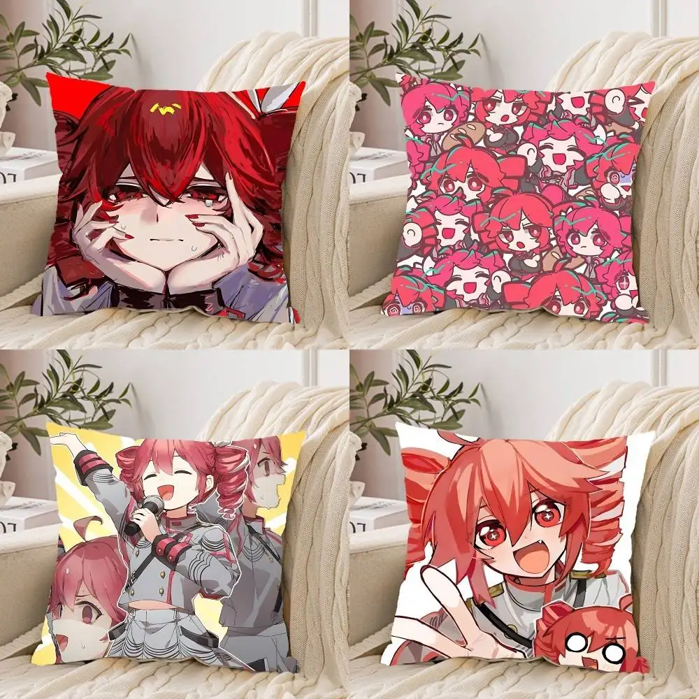 

Cute K-kasane T-teto Kawaii Pillow Case Throw Pillow Cover Nordic Vintage Style Cushion Covers Home Living Room Sofa Couch Sea