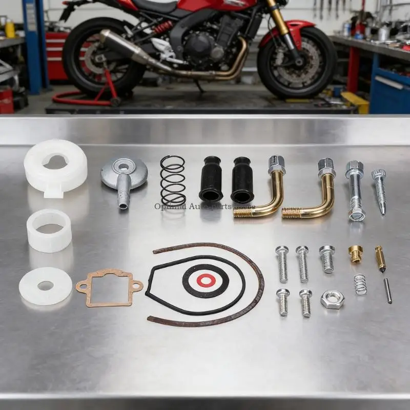 Carburetor Restoration For Motorcycles Includes Vital Replacement Parts Like Needle Valves Gasket