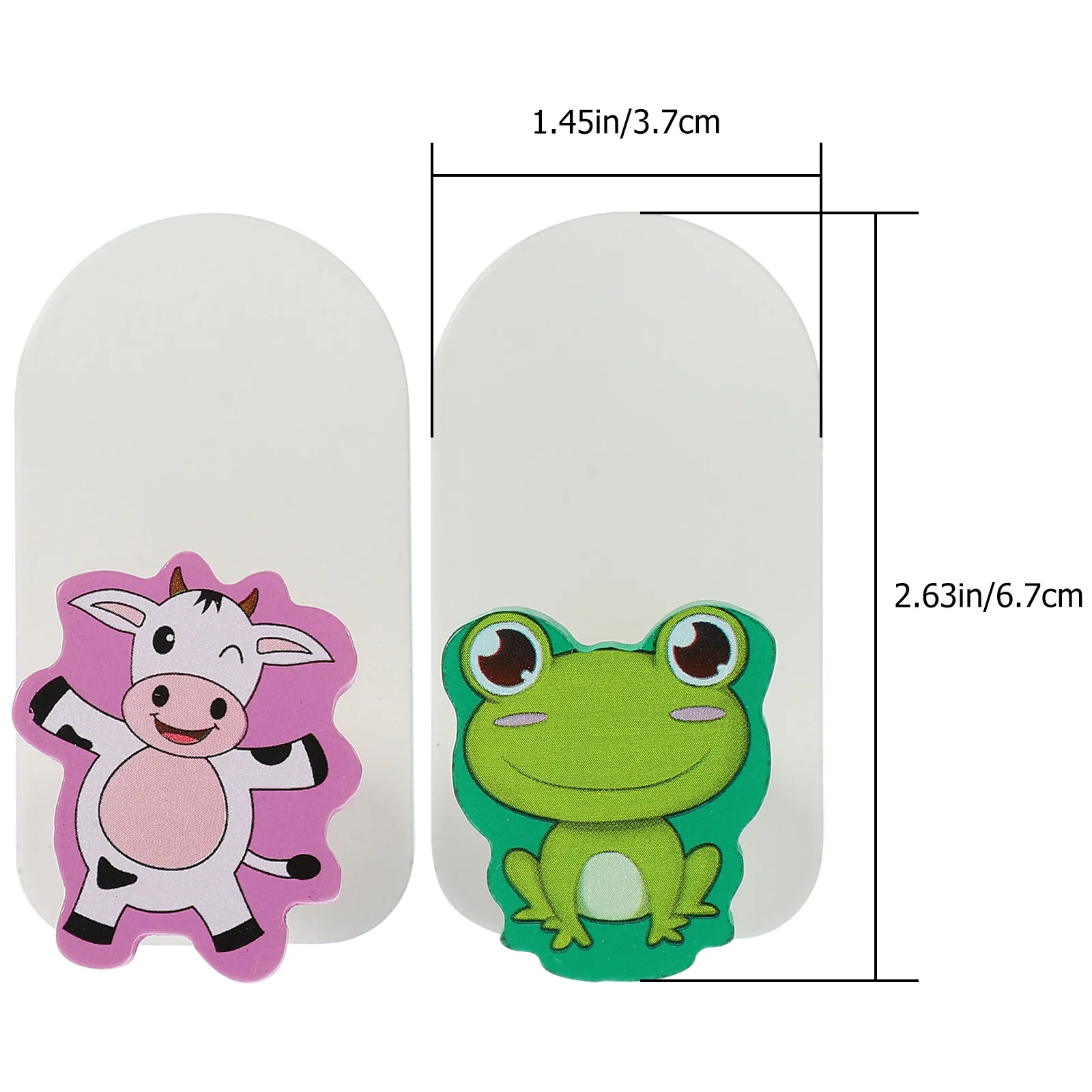 2 قطعة شماعات الرسوم المتحركة الحديثة الحد الأدنى مادة موثوقة وقت خدمة طويل الأمد للمناشف معاطف القبعات المحفظة