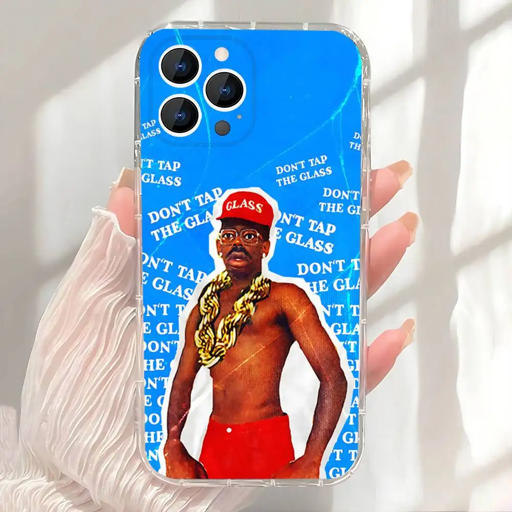 Não toque no vidro t-tyler capa de telefone para iphone 17,16,15,14,13,12,11 pro, max, plus, x,xs,xr, se4, e mini capa macia transparente