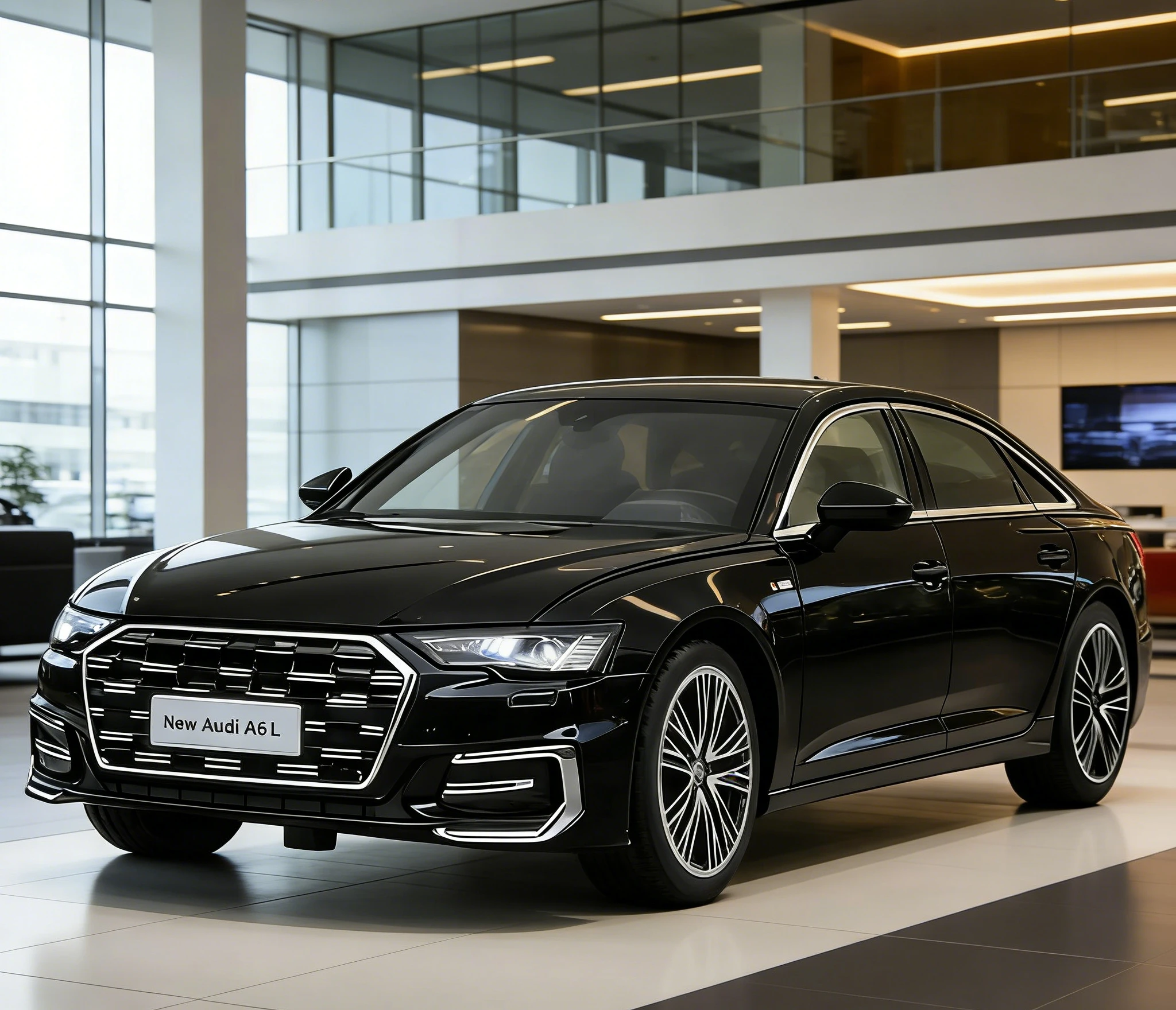 

Новая модель автомобиля Audi A6L из литого металла в масштабе 1:24 со звуком и светом, инерционная металлическая игрушка для детей, коллекционный подарок