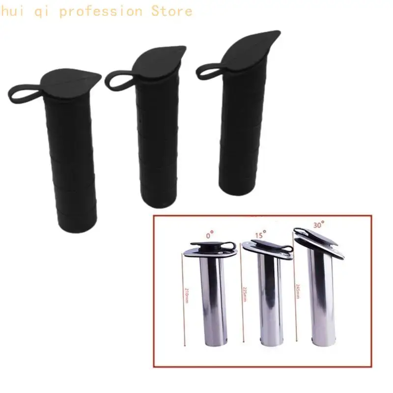 Fishing Rod Holder Gasket Cap Cover Parts Non-slip Inner Tube Pad Replacement Part for Boat Kayak Canoe Marine H8WE