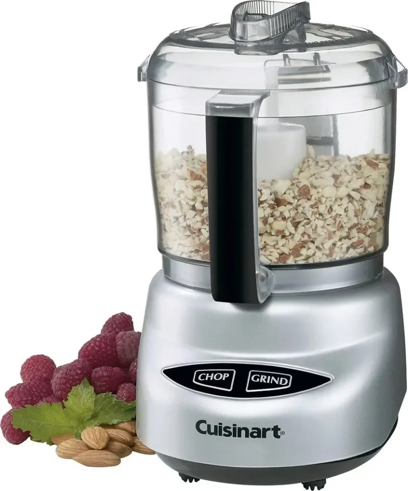 Mini-Prep Plus 3-Cup Food Chopper, Brushed Chrome