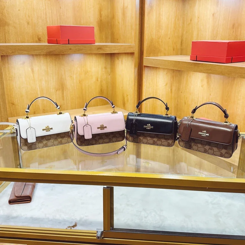 

High-End Solid Color Leather Tote Bag Paris Fashion Vintage Crossbody Handbag Elegant And Minimalist Women's Zipper Wallet