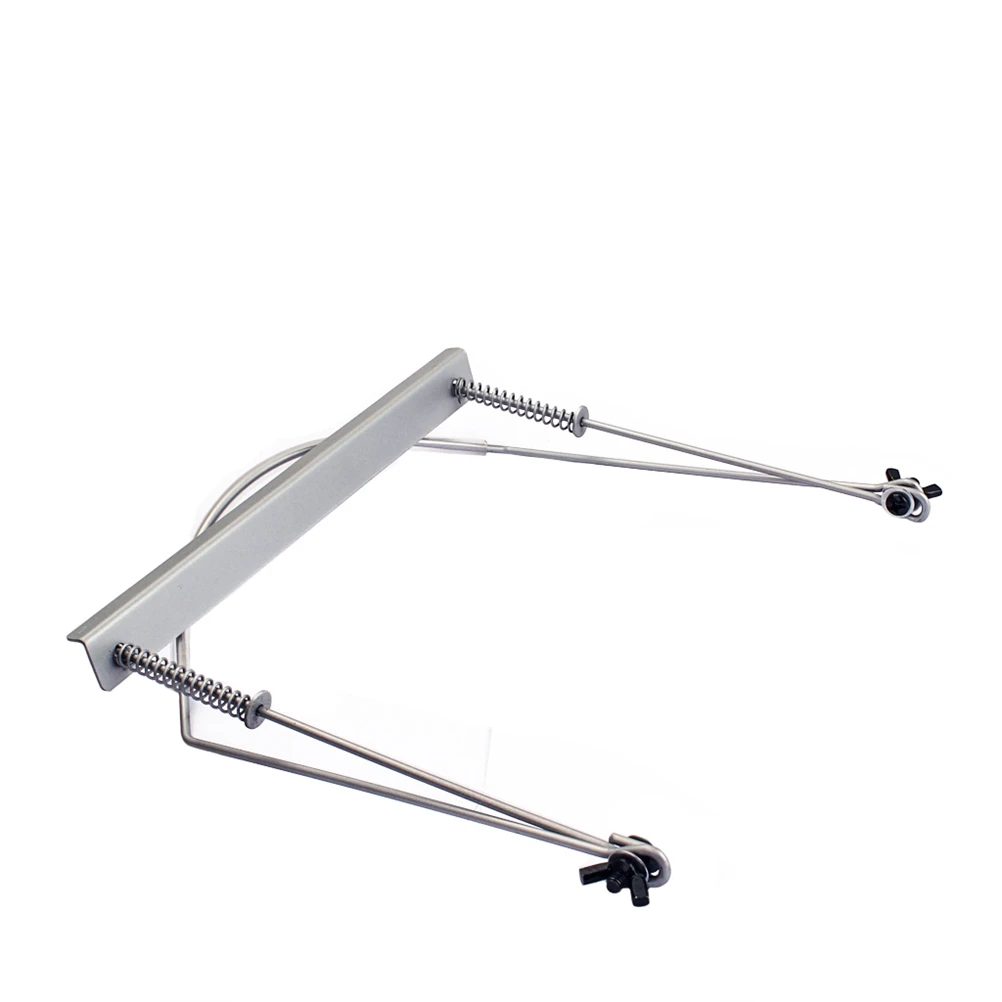 

24 Holes Harmonica Stand Harmonicas Neck Holder Metal Rack Silver Mounts Holders