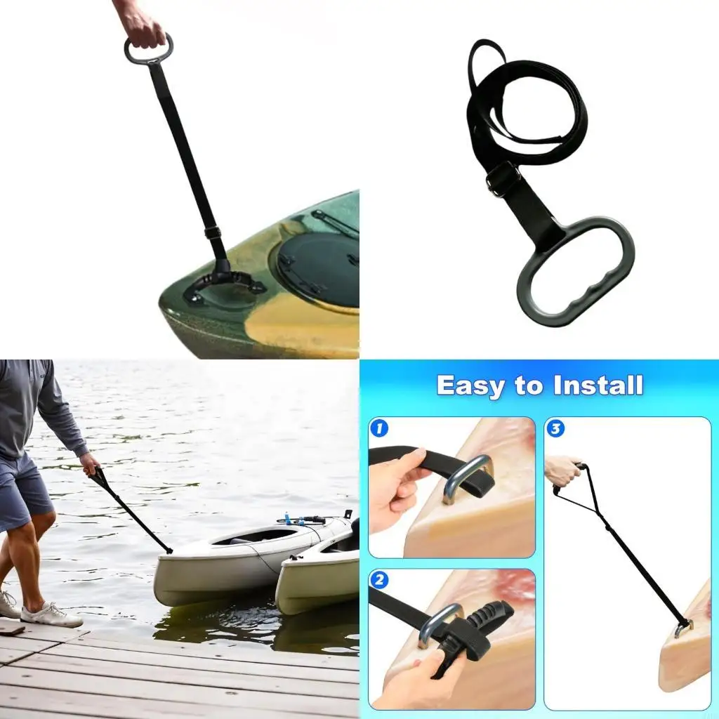 Modifiable Pirogue Regulator Belts Set Of 2 With Comfortable Pulls For Strengthened Stability And Control In Canoeing Scull