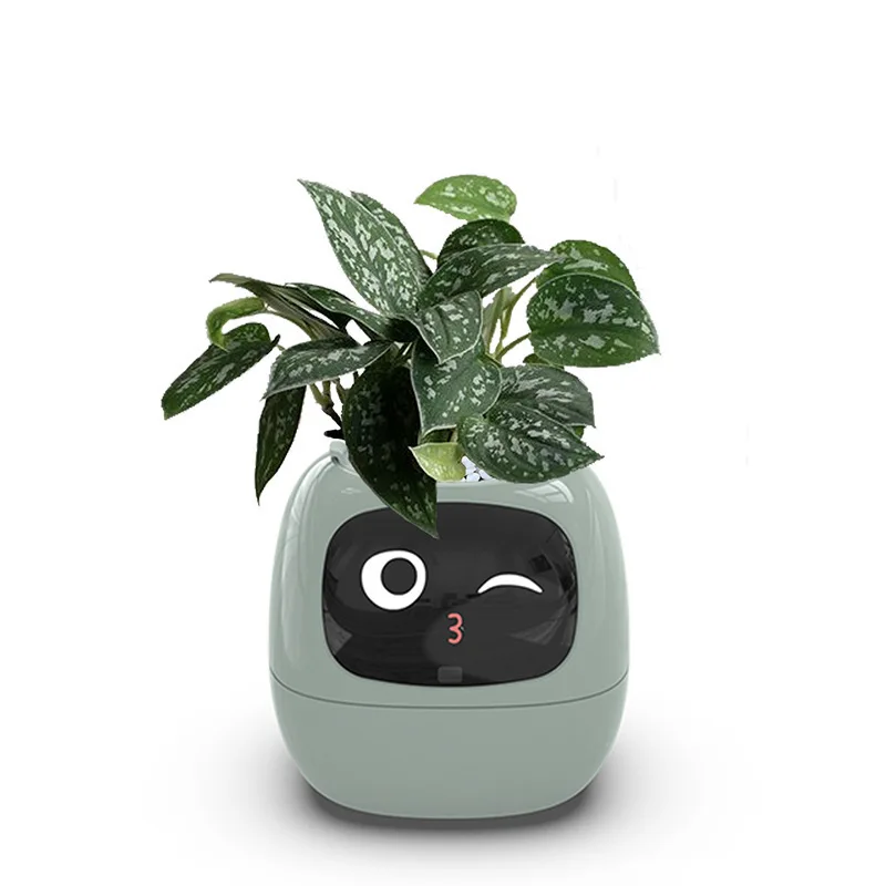 

AI Planter with Gesture Interaction Gardening Smart Home Device Real Time Water Monitoring Intelligent Smart Pots Planters