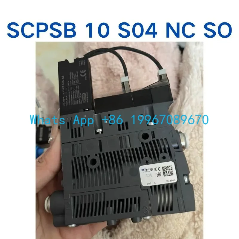 

Б/у вакуумный генератор SCPSB 10 S04 NC SO протестирован нормально