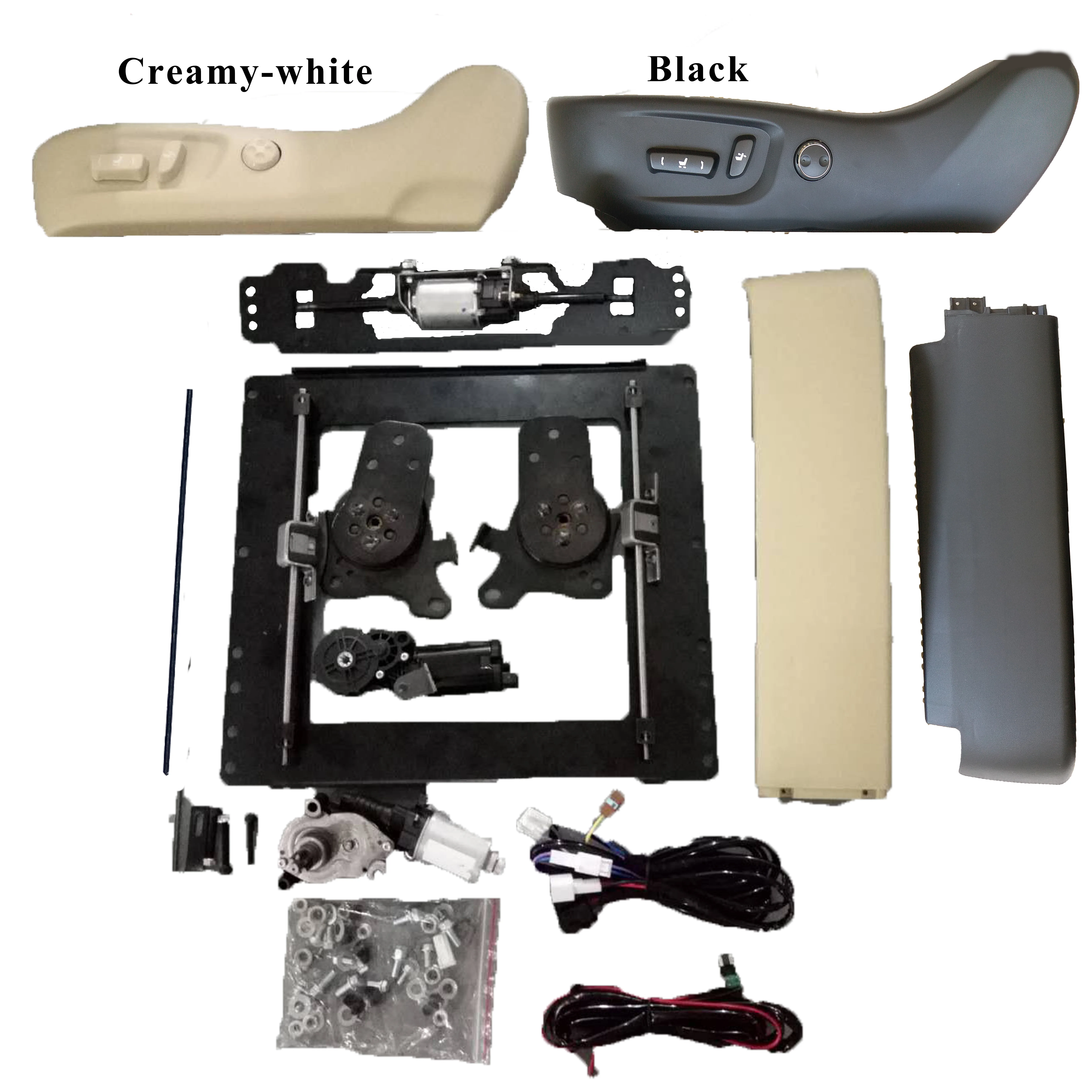 

Good Quality Car Electric Seat Parts Adjuster Car Interior Seating Driver for Most Models Black