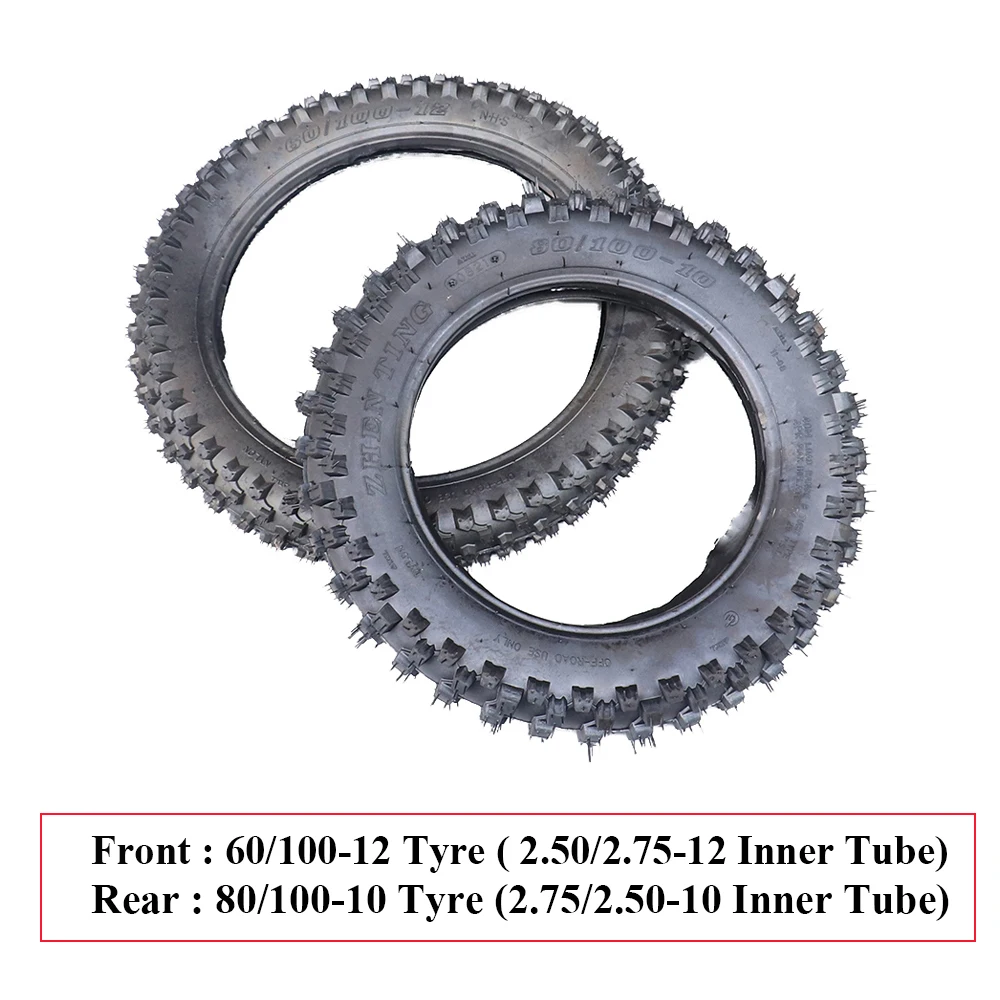 60/100-12 80/100-10 타이어 내부 튜브, 전기 자동차, 전기 세발 자전거 2.50, 2.75-12 오프로드 타이어 모노휠, 12 인치 Ty