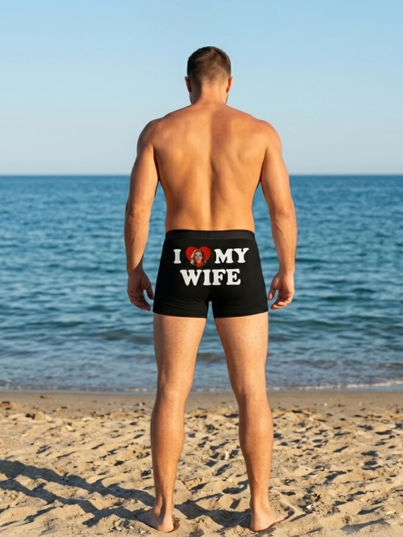 Custom Photo Boxers for Men Pe - Men'S Fashion Underwear 评论和价格