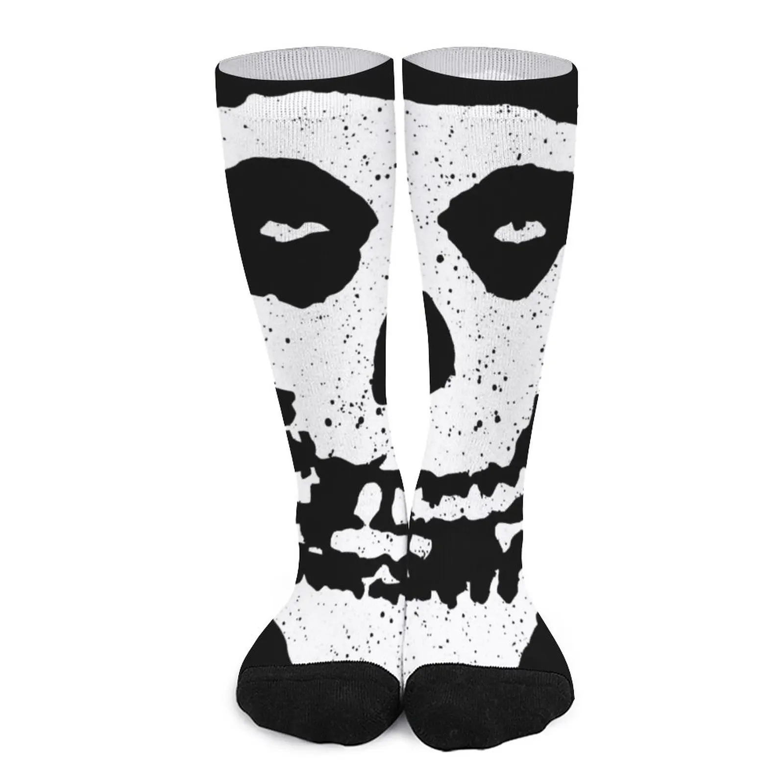 

Retro Misfits Fiend Skull Gift Men Women Socks winter socks golf Men′s sock Lots