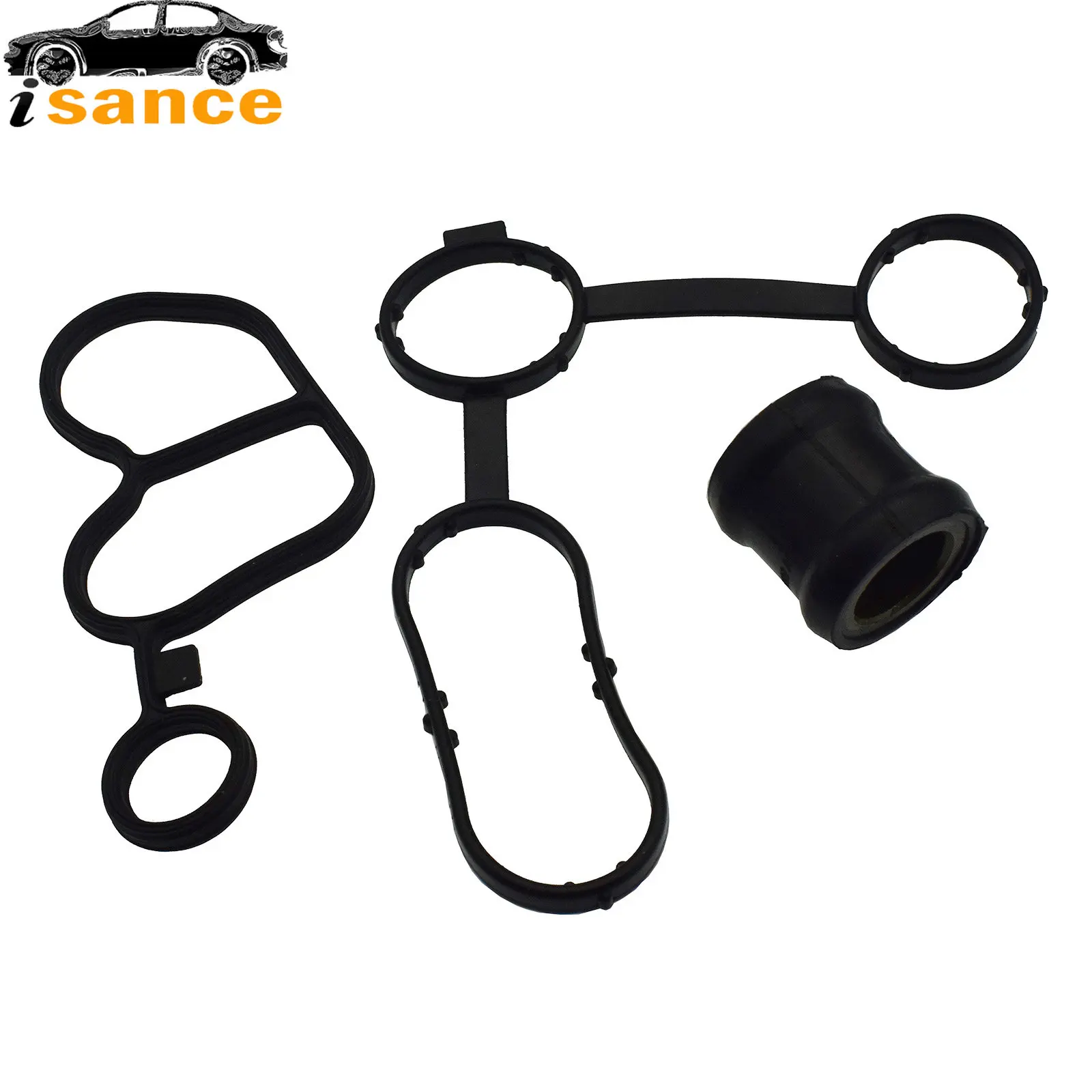 New Oil Cooler Oil Filter Seal Gasket & Bush For VW Golf Beetle Polo Caddy Audi A1 A3 Skoda Seat 03F903575C 03F115111A 03F121215