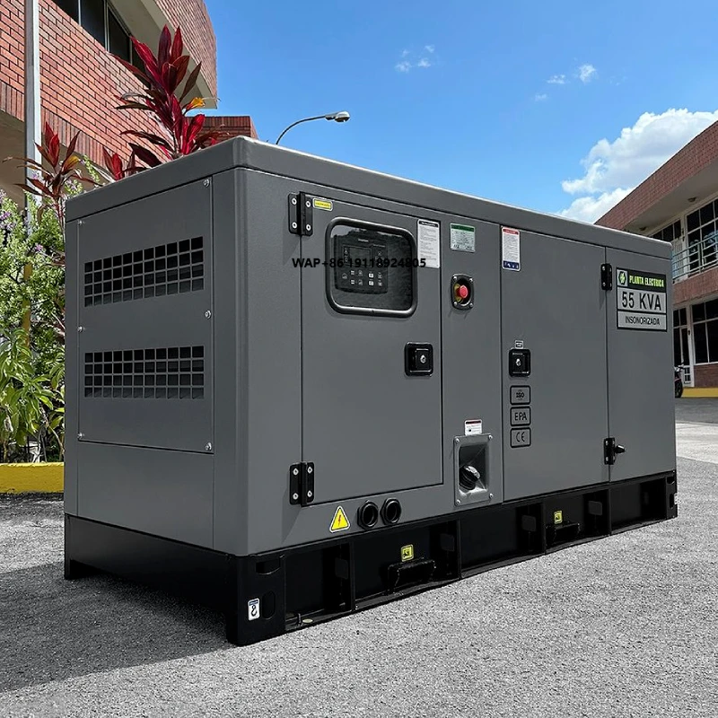 Super Silent Generator 30kW 40kW 50kW 80kW 100kVA 3 Phase Industrial Backup Power Genset