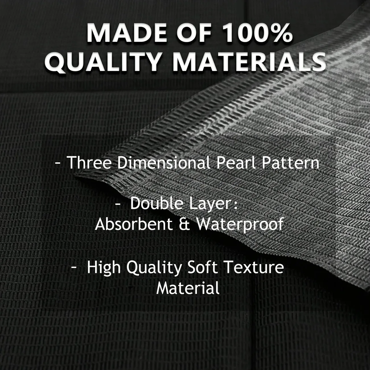 50 Stück Einweg-Nagelkunst-Tischhandtücher, 33,02 cm x 45,72 cm – 3-lagige wasserdichte Zahnlätzchen für oder Tablettabdeckung und Nageltischabdeckung