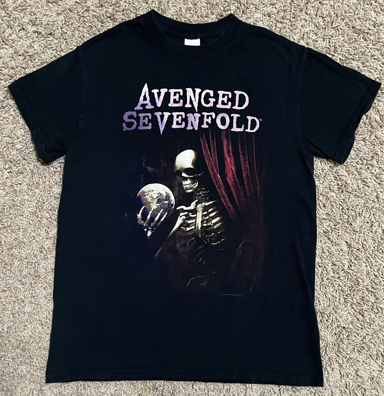 Avenged Sevenfold The Stage 2018 World Tour Music T Shirt Adult Small