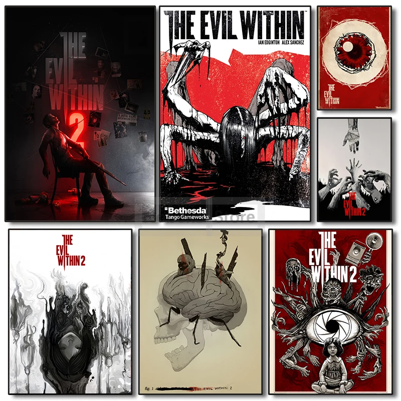 Evil Within 2 Logo Poster: Does This Wall Art Capture the Game's