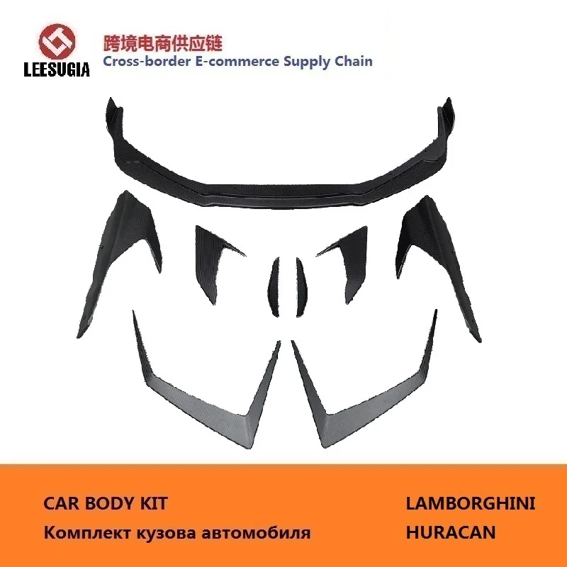 

LEESUGIA Dry Carbon Fiber Surround Kit for Lamborghini Huracan STO Modified VRS
