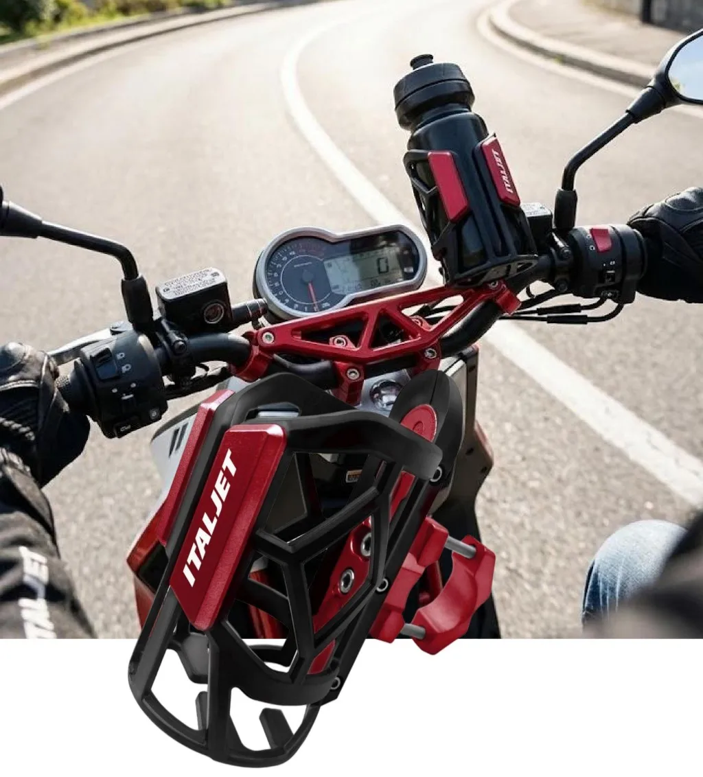 

Motorcycle water cup Holder For Italjet Dragster 200 125 150 300 E01 High quality Motorcycle Fashion water cup Holder