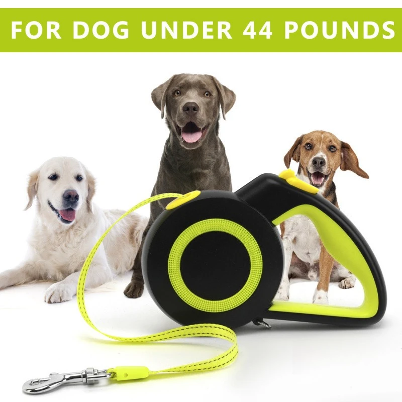 

Ночной светоотражающий автоматический телескопический поводок для прогулок, собак, маленький и средний втягивающий цепь, универсальный анти-потерянный