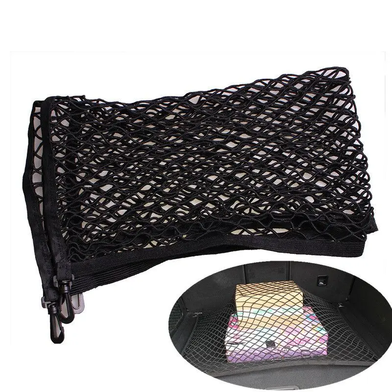 Car Trunk Luggage Storage Cargo Organizer Elastic Mesh Net For Ford Escape Kuga 2014-2022 Styling Accessories