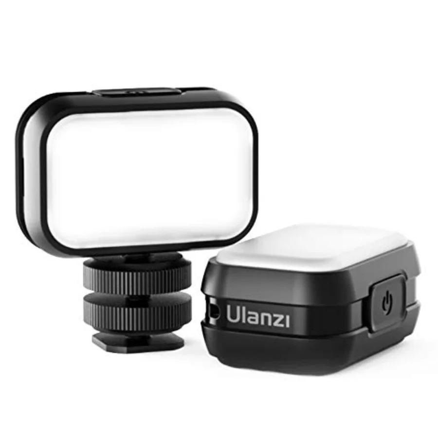 PICTRON VL28 LED Light for iPhone, Mini LED Camera Light, Rechargeable 5600K 95+ Long-Lasting Fill Light for Action Camera, DJI