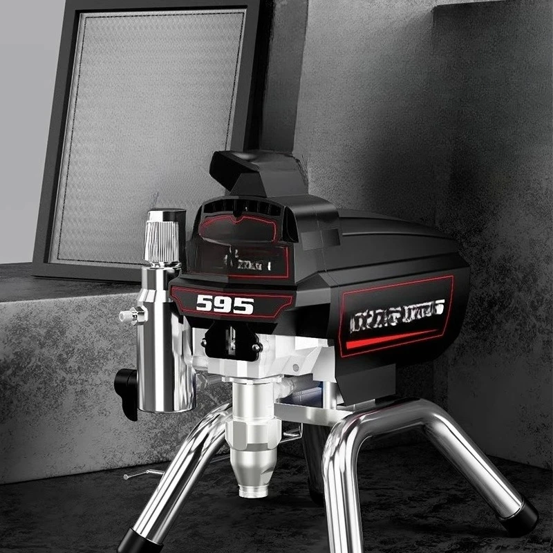 

High pressure airless plunger electric spraying machine automatic latex paint small paint spraying machine gun