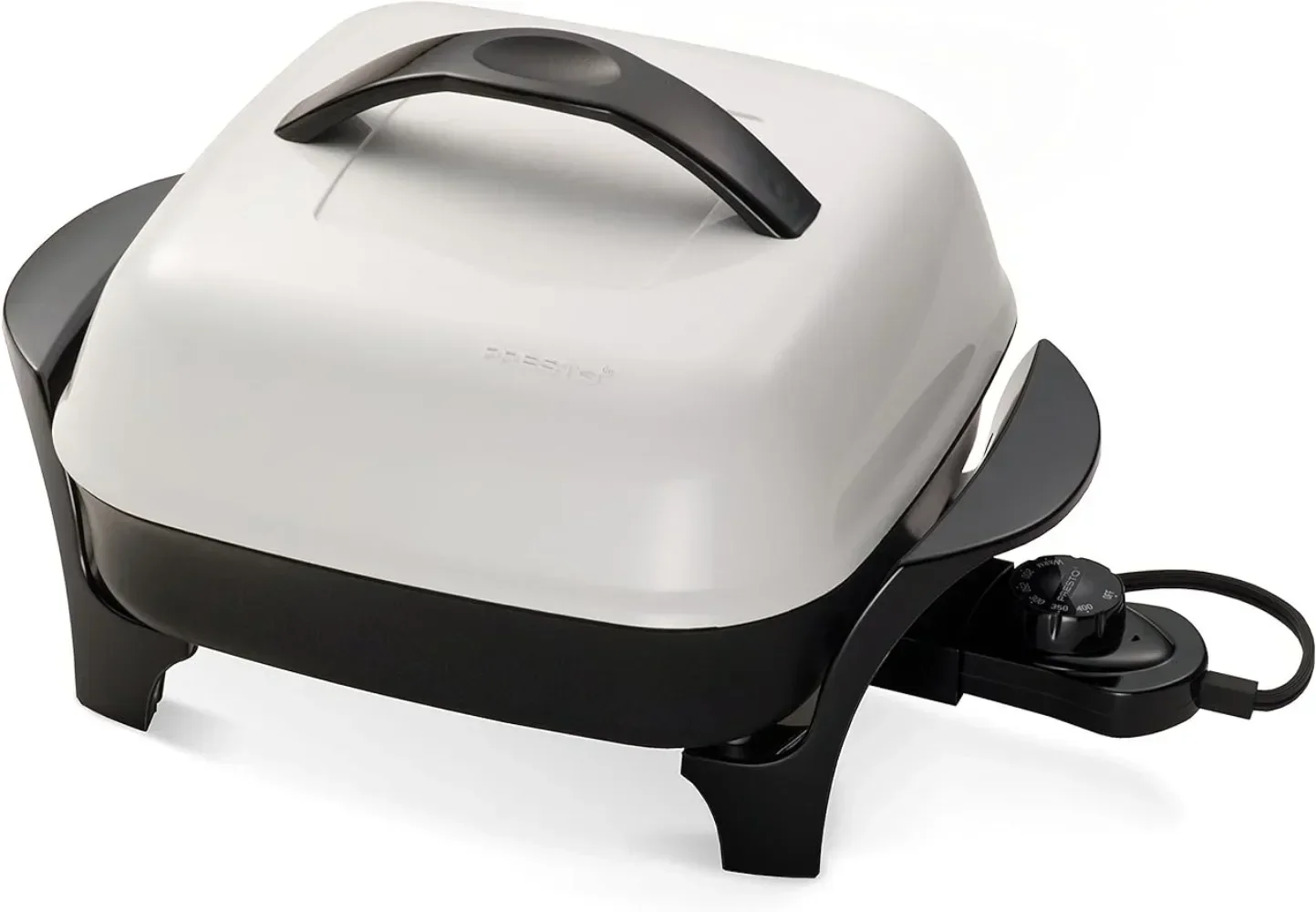 Gorąca sprzedażPresto 06620 11-calowa patelnia elektryczna, czarno-biała