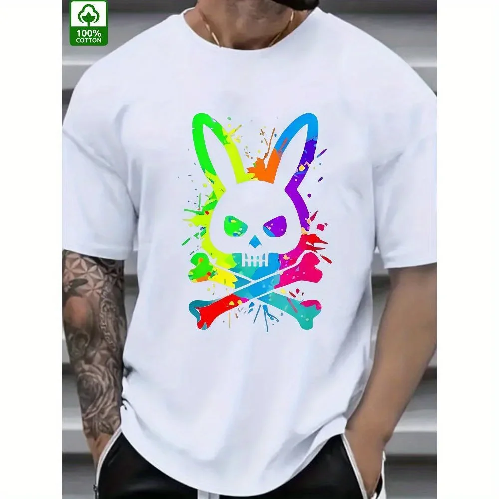 Herren-T-Shirt aus 100 % Baumwolle, große Größe, kurzärmelig, übergroße T-Shirts, Weihnachts-T-Shirts, T-Shirts für Herren im Ausverkauf