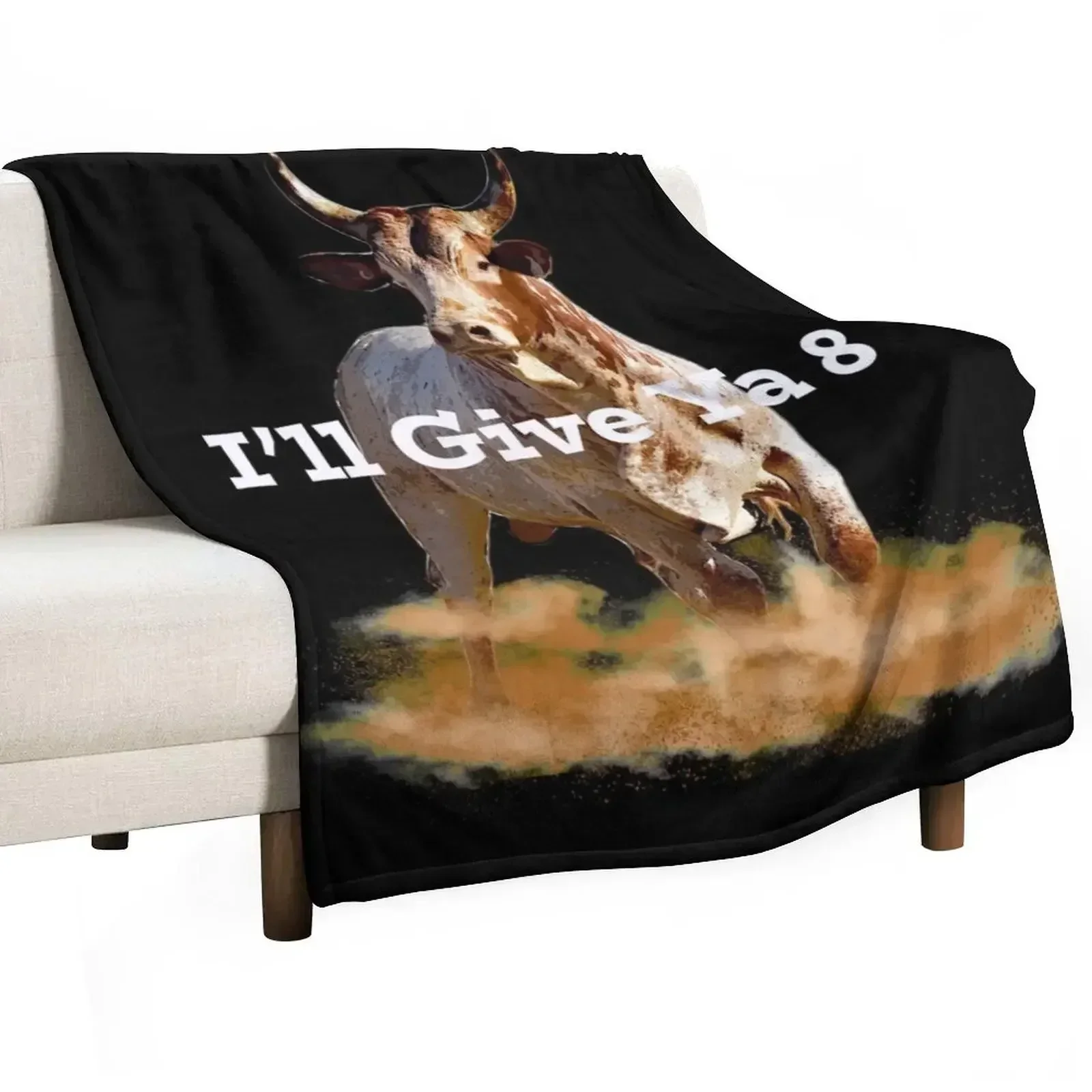 BULL RIDERS, QUOTES Throw Blanket Blankets Sofas Of Decoration Loose Decorative Sofas Kid'S Camping Picnic Blankets