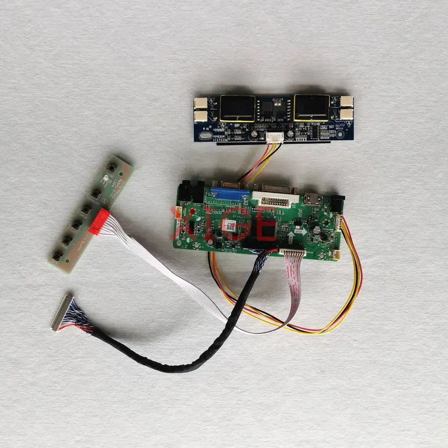 

For LTM190E4 LTM190EX LTM190E1 LTM190EP Screen Drive Controller Board Kit DIY 1280*1024 4-CCFL 1280x1024 30Pin LVDS VGA DVI HDMI