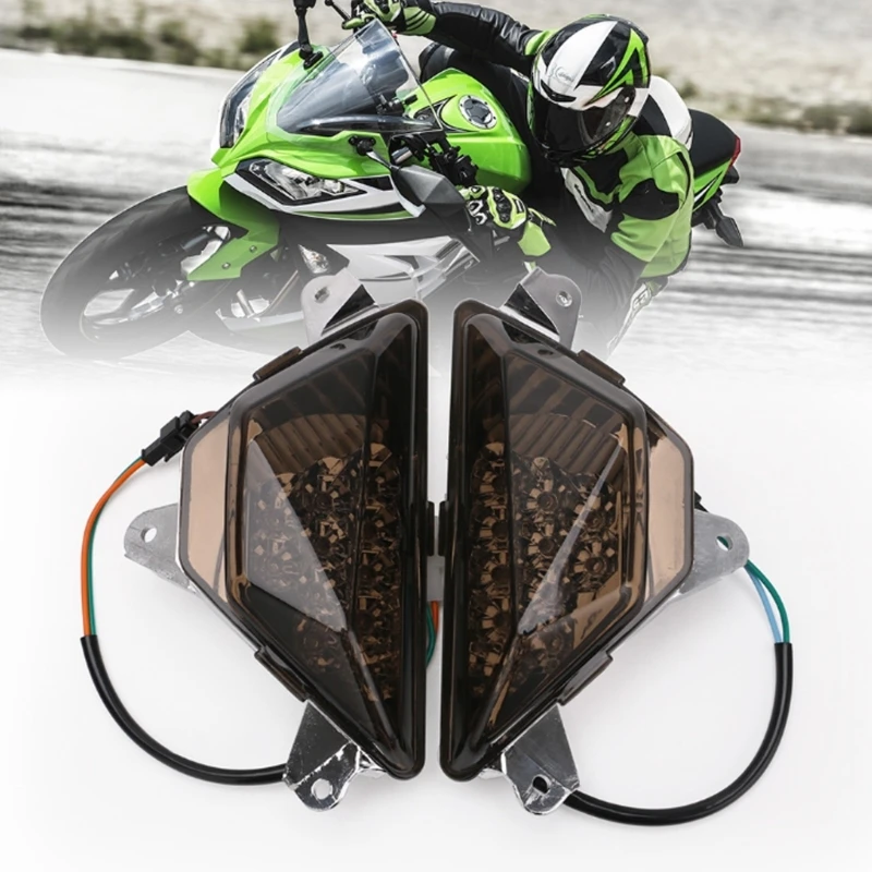 

2 шт. Brilliant 300 Light Мотоцикл Передняя мера излучения ABS Вещество Прямая замена непроницаемые аксессуары D7YA