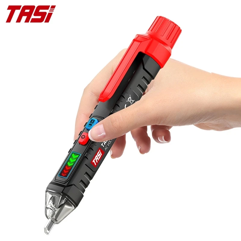 TASI TA881A Intelligente Non-contact Pen Alarm Ac Voltage Detector Meter Tester Pen Sensor Tester Testen Potlood