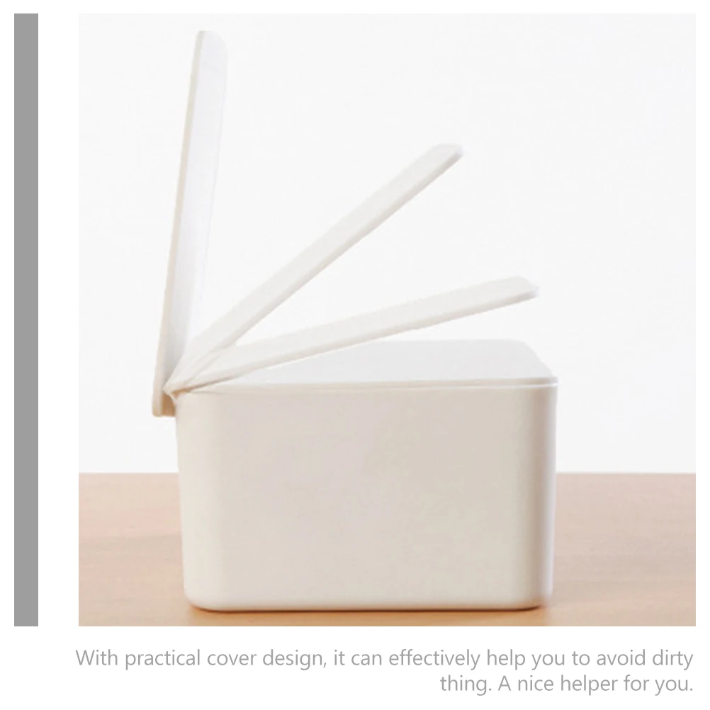 

Wet Tissue Wipes Container Refillable Dispenser Lid for Bathroom Bedroom Kitchen Wipes Dispenser Travel PP Material