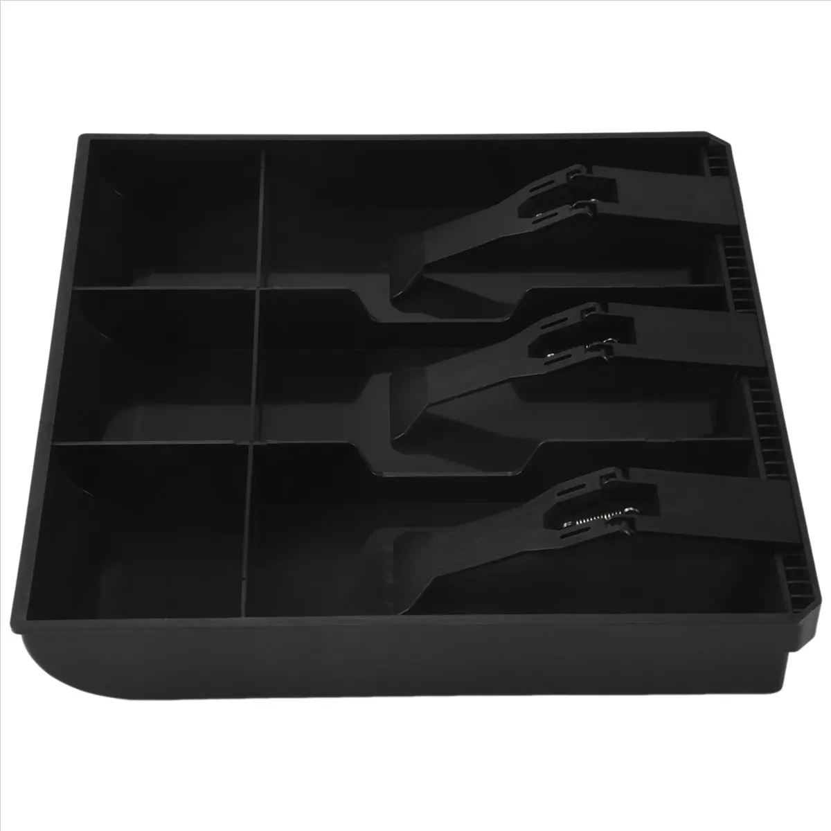 REST Money Cash Coin Register Insert Tray Replacement Cashier Drawer Storage Register Tray Box Classify Store Black