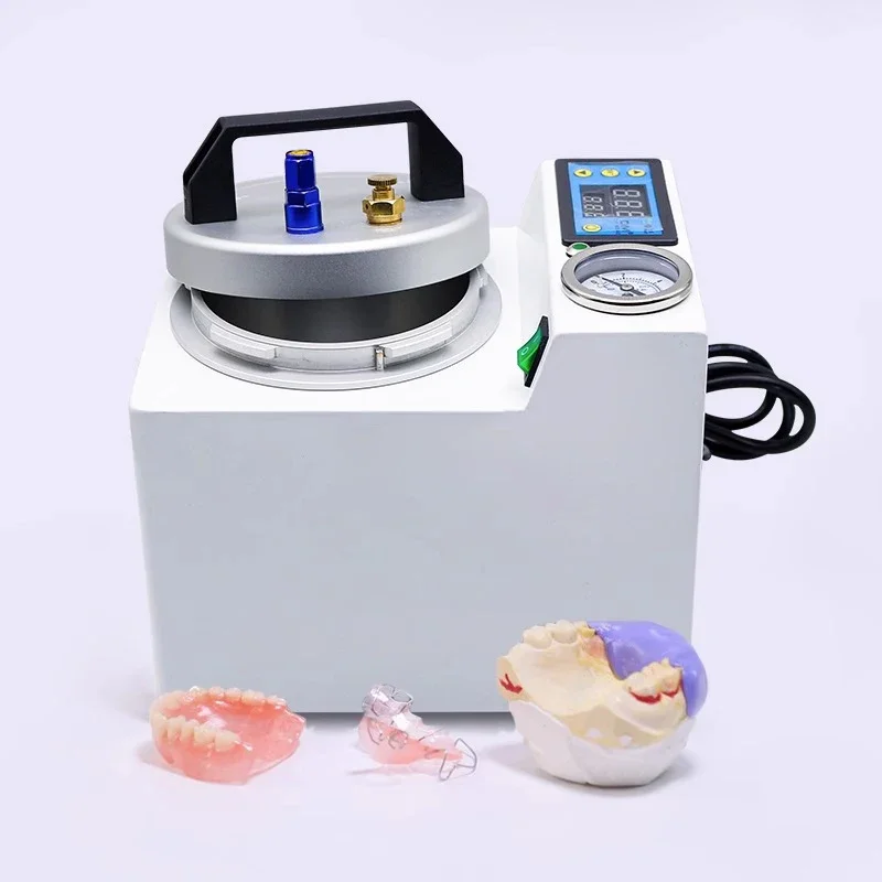 Dental Pressure Pot Polymerization Machine Digital Display Adsorption Silicone Rubber Repair